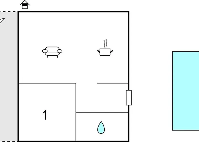 1 Bedroom Awesome In Apartmán Dramalj